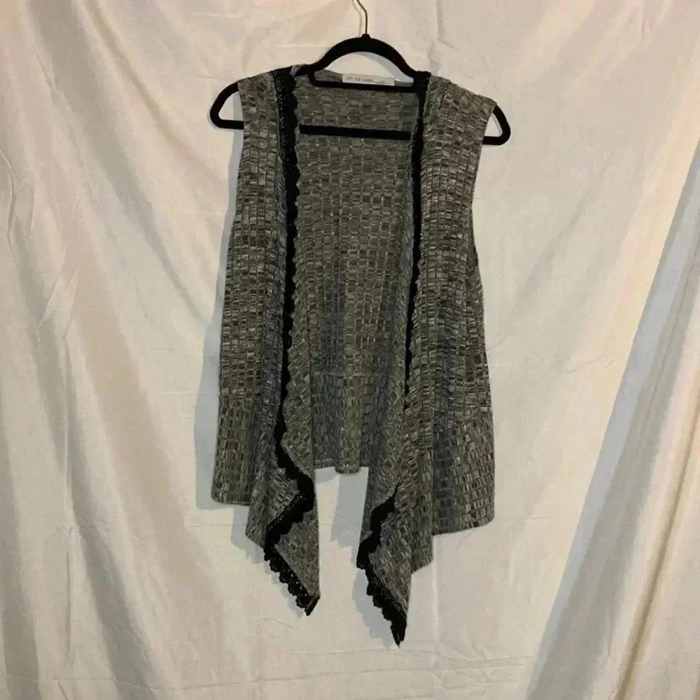 Late for dinner sweater cardigan with hood‎